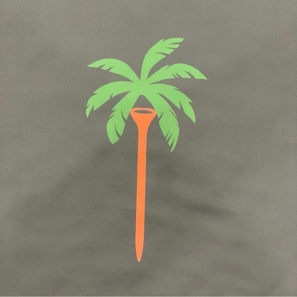 Chubbies Performance Palm Tree Golf Tee Polo Size XXL - Picture 3 of 11